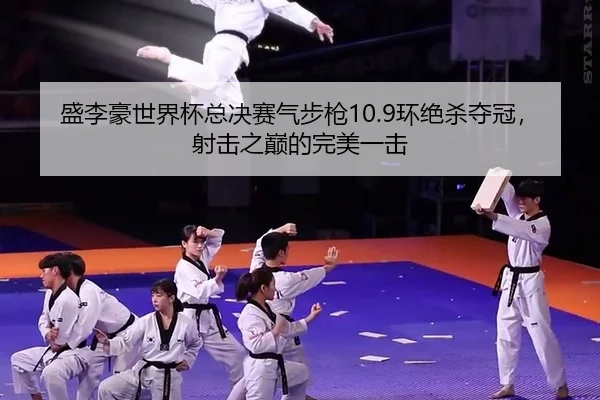 盛李豪世界杯总决赛气步枪10.9环绝杀夺冠，射击之巅的完美一击